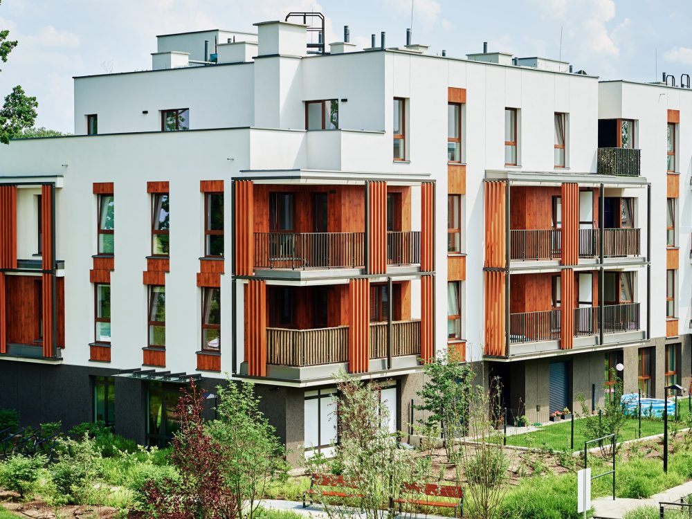 New modern complex of residential appartment in Europe